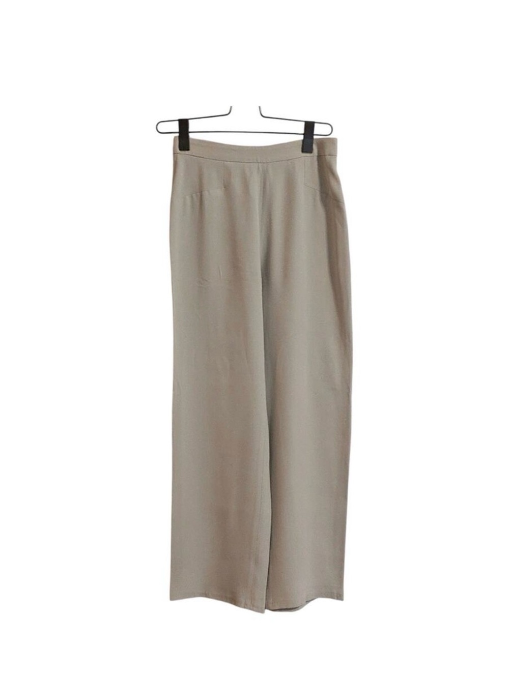 ✨💎BURBERRYS💎✨Wide-Leg Dress Pants - Beige Size 2P - Picture 2 of 11